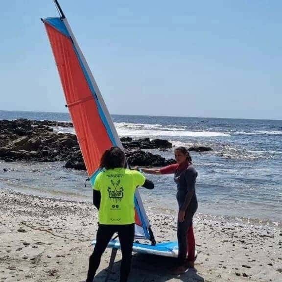 instructor iquique aventura clases de windsurf